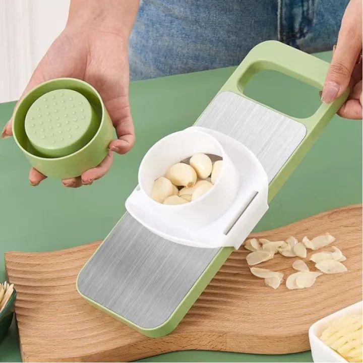 5in1 Vegetable Cutter Stainless Steel - Multifunctional Grater
